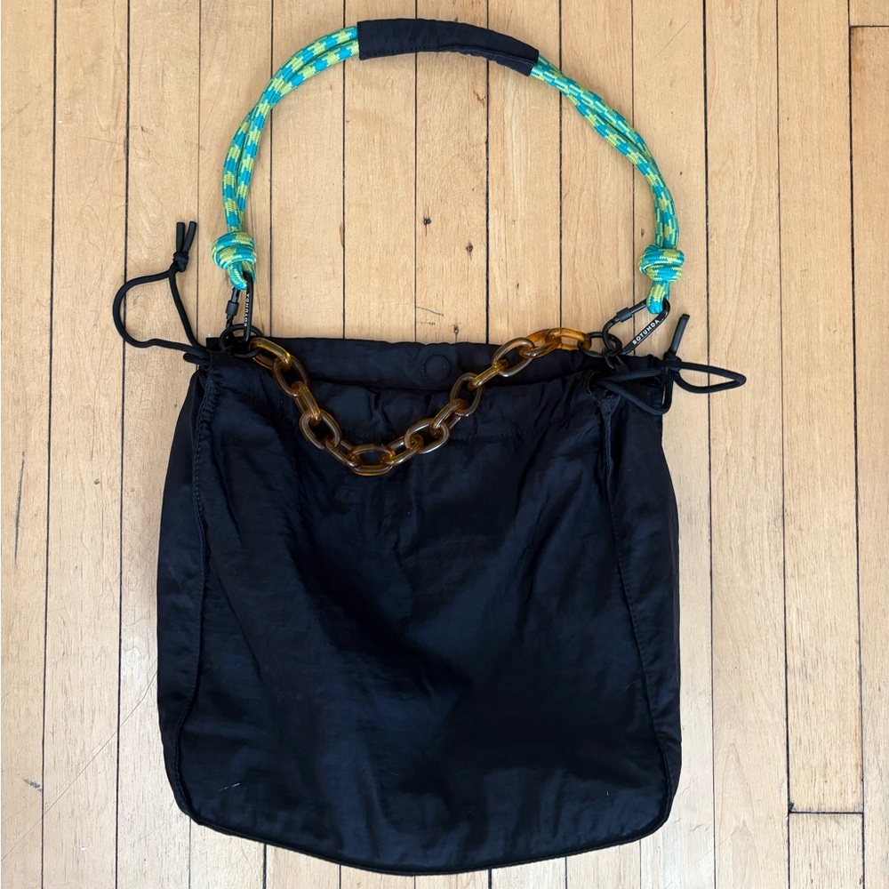 LIKE NEW black Rotunda bag